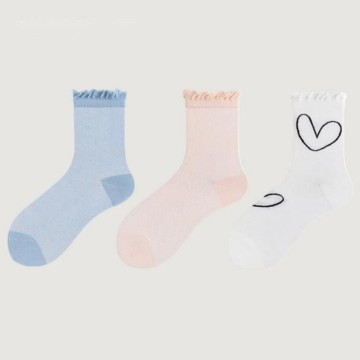 Wholesale Fashion Quality Cotton Crew Socks Casual Socks for Women