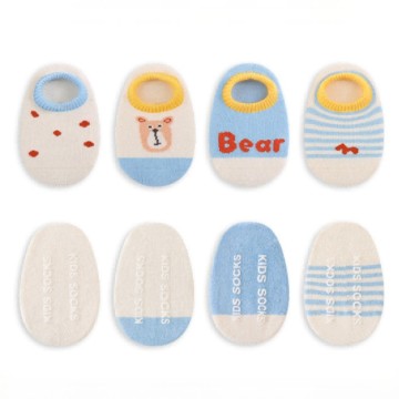 Factory Colorful Soft Baby Socks Anti-slip Comfortable Kids Socks Cotton Ankle Socks