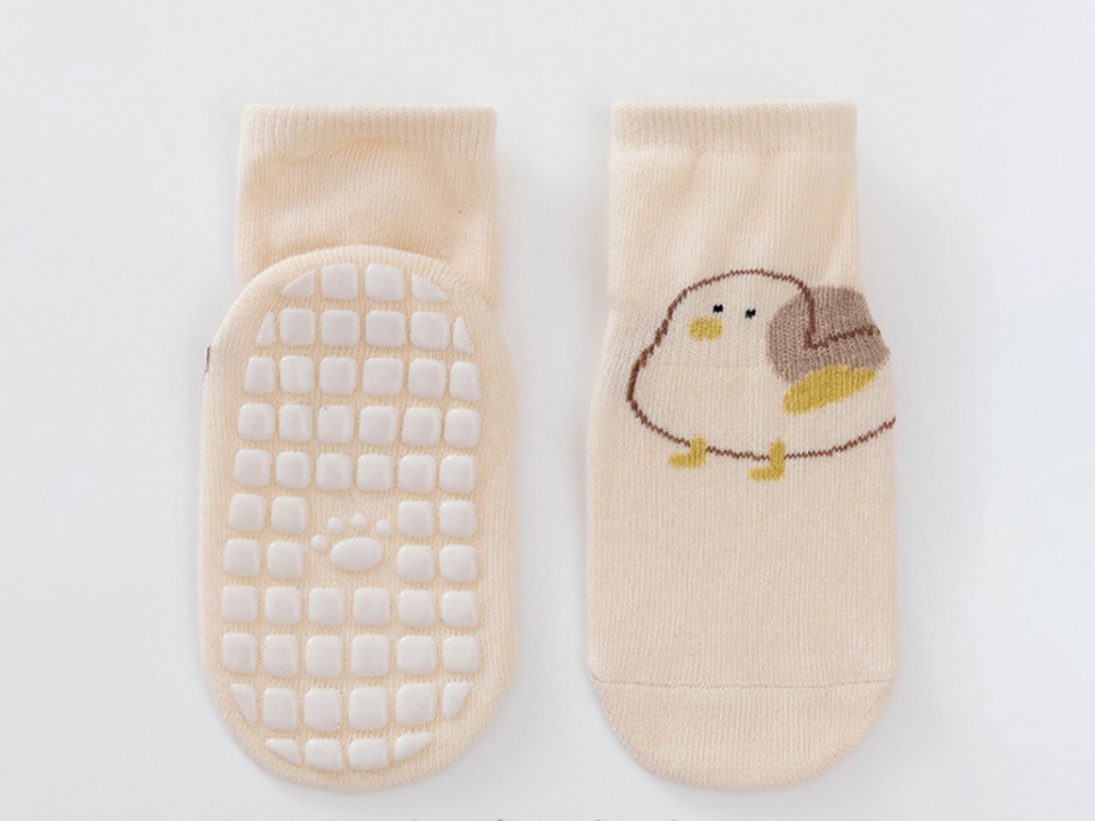 Custom Wholesale Anti Slip Soft Kids Socks Breathable and Comfortable Unisex Grip Baby Socks