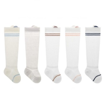 Thin Baby Socks with Cute Cotton Knee High Mosquito Proof Socks in Summer