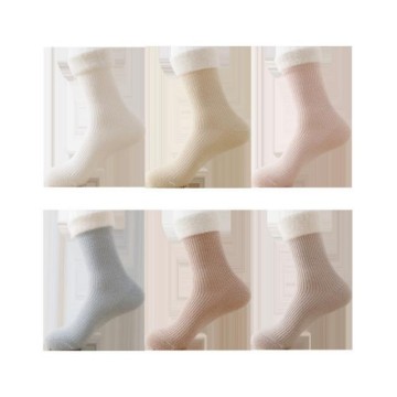 Custom Factory Cozy Women Crew Socks Thermal Socks for Winter